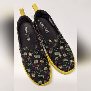 Toms Women's Hamburger and Fries Slip on Shoes